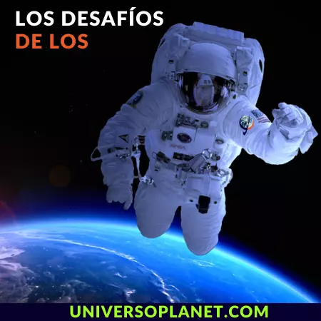 desafíos a los que se presentan los astronautas en el espacio